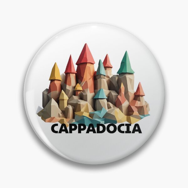 Item preview, Cappadocia Turkey Abstract Landscape Art designed and sold by OzzFrequency.