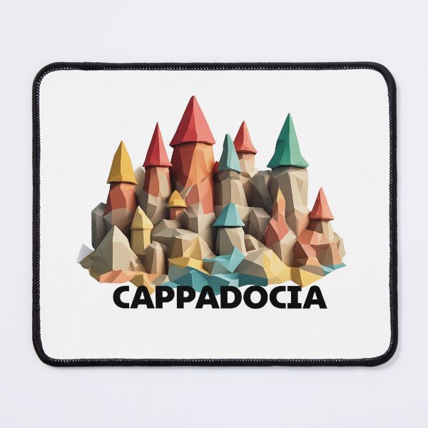 Item preview, Cappadocia Turkey Abstract Landscape Art designed and sold by OzzFrequency.