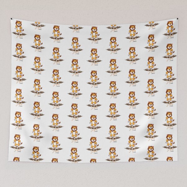 Item preview, Super Mama Cartoon Lion Cub designed and sold by ZionArts1.