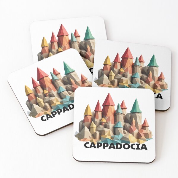 Item preview, Cappadocia Turkey Abstract Landscape Art designed and sold by OzzFrequency.