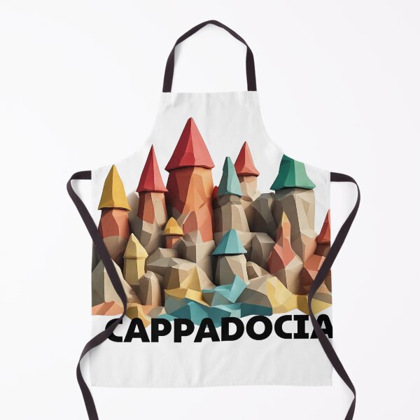 Item preview, Cappadocia Turkey Abstract Landscape Art designed and sold by OzzFrequency.