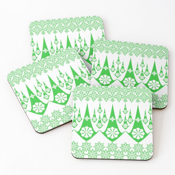 Item preview, Green Floral Border Pattern designed and sold by Ei-Ei.