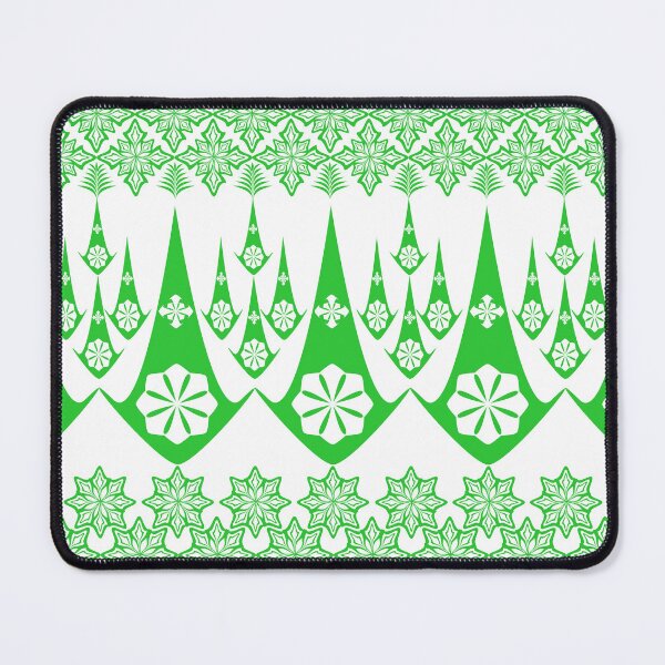 Item preview, Green Floral Border Pattern designed and sold by Ei-Ei.