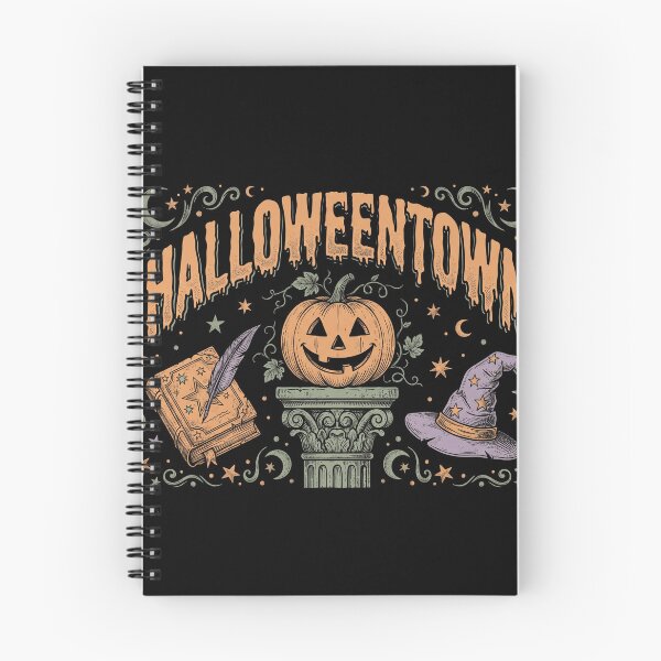 Item preview, Vintage Halloweentown Pumpkin Pedestal Witch Hat Shirt designed and sold by TeNovaStudio.