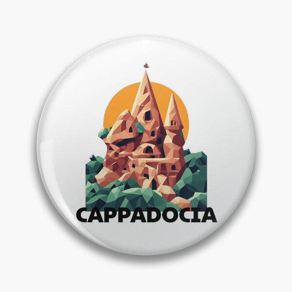 Item preview, Cappadocia Turkey Abstract Landscape Art designed and sold by OzzFrequency.
