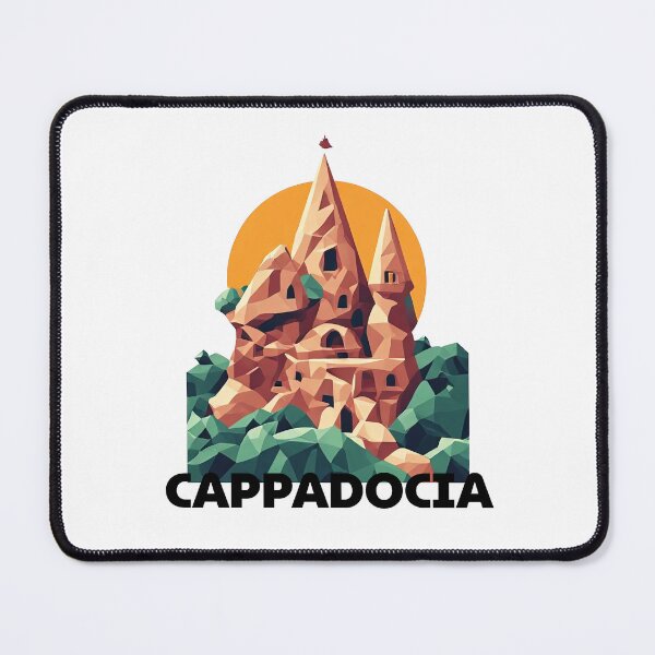 Item preview, Cappadocia Turkey Abstract Landscape Art designed and sold by OzzFrequency.