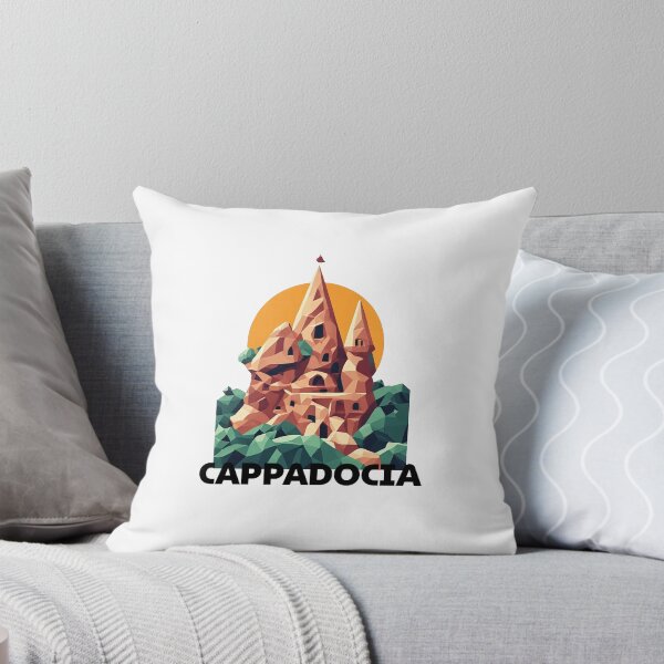 Item preview, Cappadocia Turkey Abstract Landscape Art designed and sold by OzzFrequency.