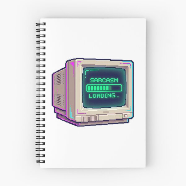 Item preview, Sarcasm Loading Funny Retro 90s Computer Tech Humor designed and sold by ryanguas.