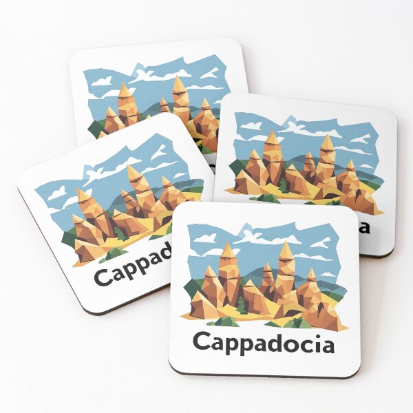 Item preview, Cappadocia Turkey Abstract Landscape Art designed and sold by OzzFrequency.