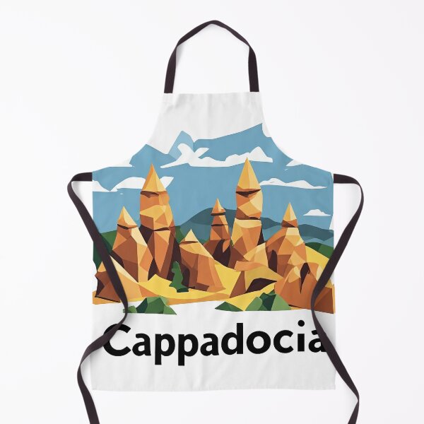 Item preview, Cappadocia Turkey Abstract Landscape Art designed and sold by OzzFrequency.