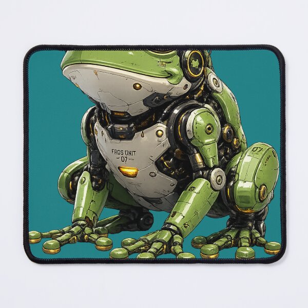 Item preview, Robot Frog | Cyberpunk Typography Design designed and sold by VasiArtLab.