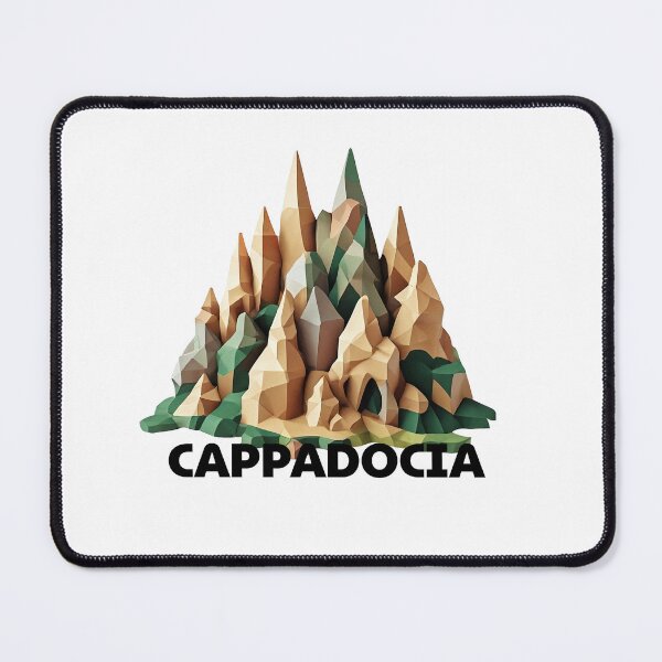 Item preview, Cappadocia Turkey Abstract Landscape Art designed and sold by OzzFrequency.