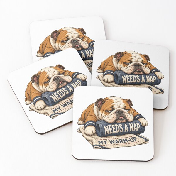 Item preview, Funny English Bulldog Gym Workout Humor Gift designed and sold by Gentlestate.
