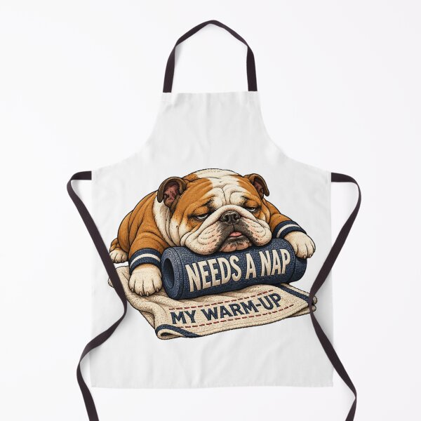 Item preview, Funny English Bulldog Gym Workout Humor Gift designed and sold by Gentlestate.