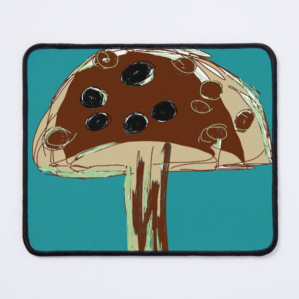 Item preview, Aqua Mushroom designed and sold by mariaalexart22.