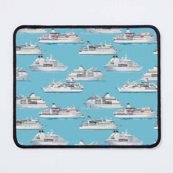 Item preview, Watercolor Cruise Ships Aquamarina  designed and sold by Lidra Zehcnas.