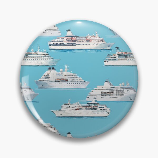 Item preview, Watercolor Cruise Ships Aquamarina  designed and sold by Lidra Zehcnas.