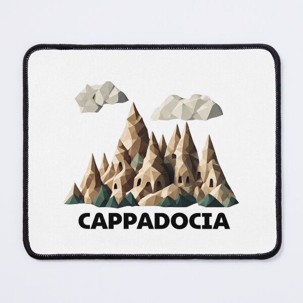 Item preview, Cappadocia Turkey Abstract Landscape Art designed and sold by OzzFrequency.