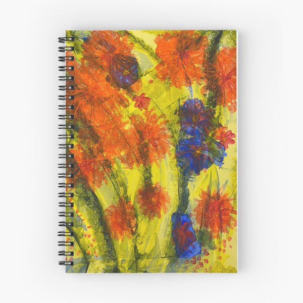 Item preview, Floral artwork in acrylic paints designed and sold by Lintilla72.