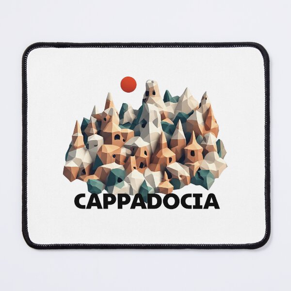 Item preview, Cappadocia Turkey Abstract Landscape Art designed and sold by OzzFrequency.