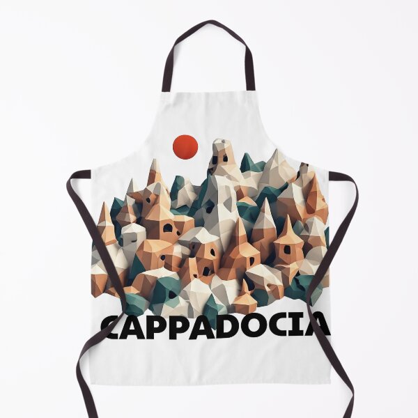 Item preview, Cappadocia Turkey Abstract Landscape Art designed and sold by OzzFrequency.