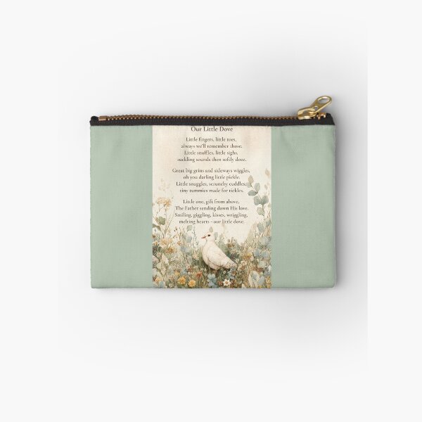 Item preview, Our Little Dove | Baby Poem Wall Art | Christian Nursery Print designed and sold by Bound for Wonder.