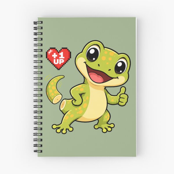 Item preview, Funny +1 UP Gecko Lizard Gamer Graphic designed and sold by 3MillsDesign.
