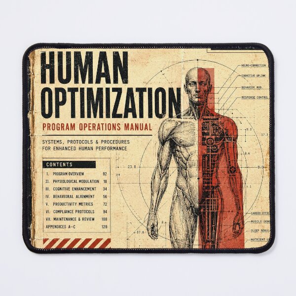 Item preview, Human Optimization Program - Aurora Systems Cyborg Anatomy Manual Dystopia designed and sold by Basajaun Studio.