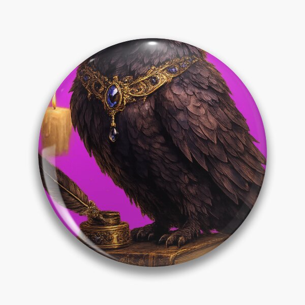 Item preview, Beautiful Crow | Elegant Bird Typography Design designed and sold by VasiArtLab.