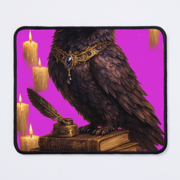 Item preview, Beautiful Crow | Elegant Bird Typography Design designed and sold by VasiArtLab.
