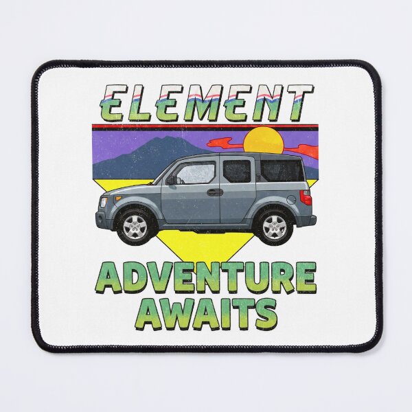 Item preview, Retro Style Element Adventure Awaits Camping [White Shirt Only] designed and sold by Off-Road-Zone.
