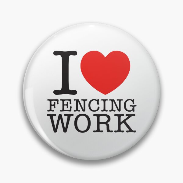 Item preview, I Love Fencing Work designed and sold by shitpostee.