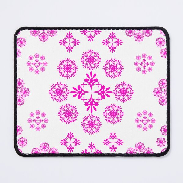 Item preview, Pink Geometric Flower Ornament designed and sold by Ei-Ei.