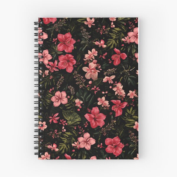 Item preview, Tropical Pink Hibiscus Floral Pattern Hawaiian Summer Print designed and sold by The Fine Print by BassAddict.