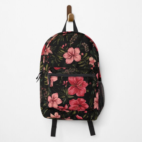 Item preview, Tropical Pink Hibiscus Floral Pattern Hawaiian Summer Print designed and sold by The Fine Print by BassAddict.