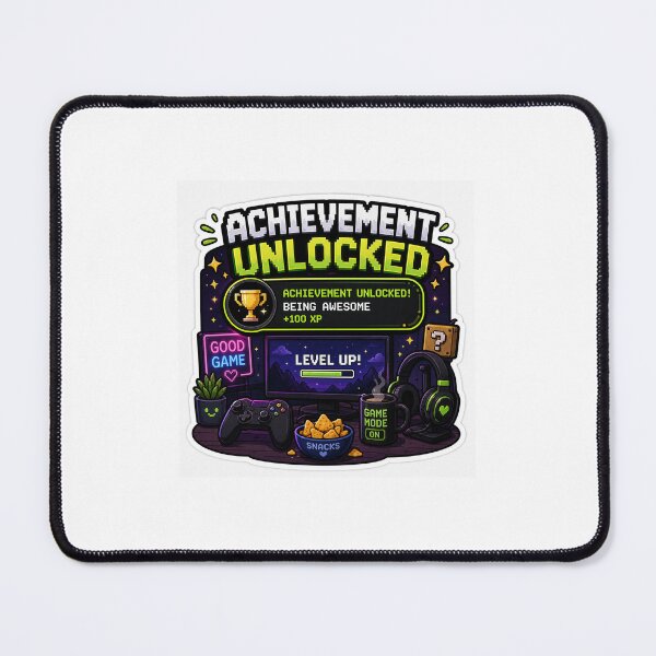 Item preview, Achievement Unlocked Gaming  designed and sold by BrainBuckets.