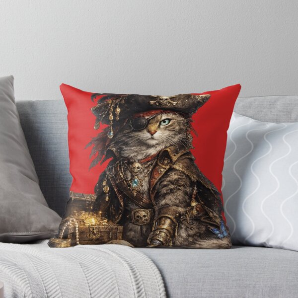 Item preview, Pirate Cat | Adventure Typography Design designed and sold by VasiArtLab.