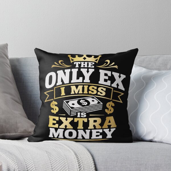 Item preview, The Only Ex I Miss Is Extra Money – Luxury Money Mindset Quote with Bold Premium Typography designed and sold by Huddy-clothes.