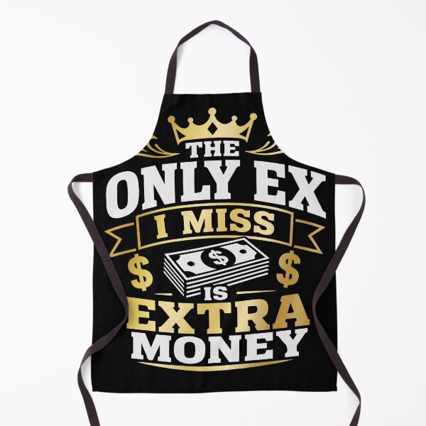 Item preview, The Only Ex I Miss Is Extra Money – Luxury Money Mindset Quote with Bold Premium Typography designed and sold by Huddy-clothes.