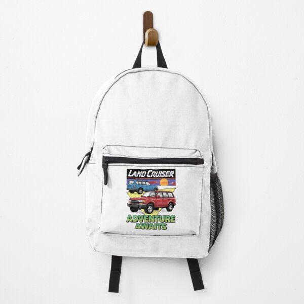 Item preview, Vintage Style Land Cruiser 80 Series Adventure Awaits [White Shirt Only] designed and sold by Off-Road-Zone.