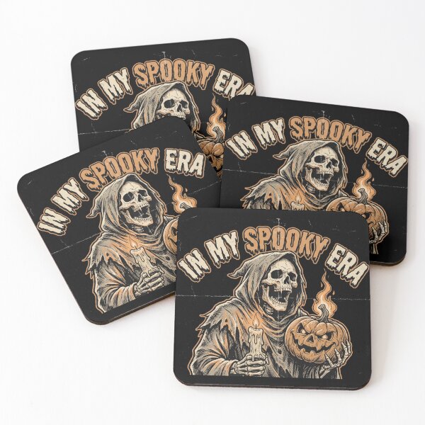 Item preview, In My Spooky Era Retro Grim Reaper Halloween designed and sold by TeNovaStudio ⭐⭐⭐⭐⭐.