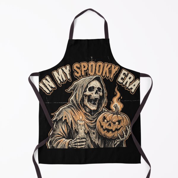 Item preview, In My Spooky Era Retro Grim Reaper Halloween designed and sold by TeNovaStudio.