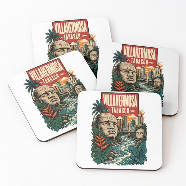 Item preview, Villahermosa Tabasco, Mexico Vintage Travel Tourism Art designed and sold by TravelersGems.