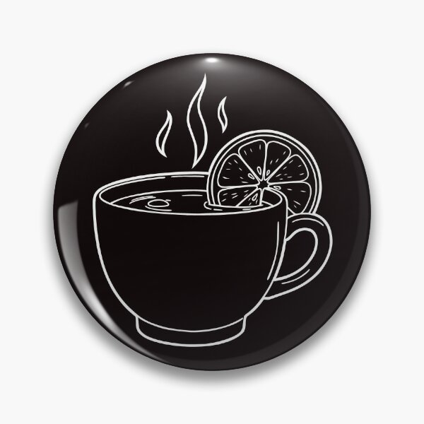 Item preview, Hot Citrus Tea Cup Illustration designed and sold by ArtPer-design.