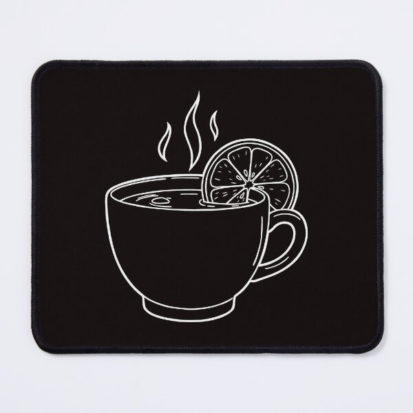 Item preview, Hot Citrus Tea Cup Illustration designed and sold by ArtPer-design.