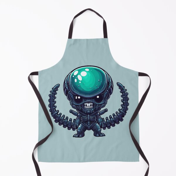 Item preview, Xenomorph Alien Chibi Kawaii designed and sold by NerdiPop.