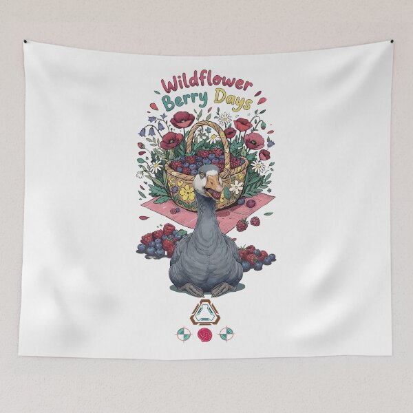 Item preview, Wildflower Berry Days designed and sold by m-yoga-store.