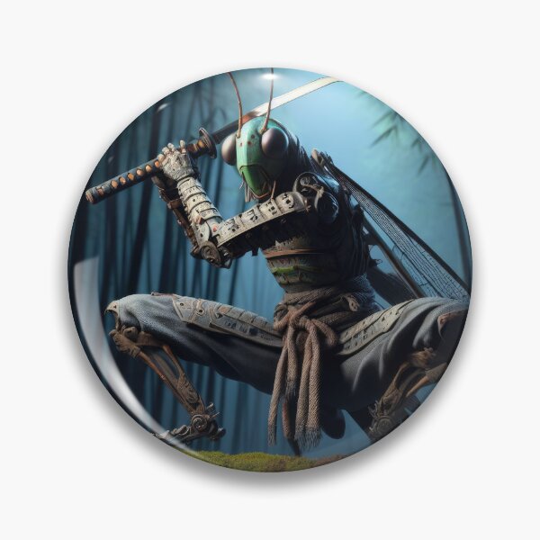 Item preview, Samurai Grasshopper designed and sold by Art School Dropout.