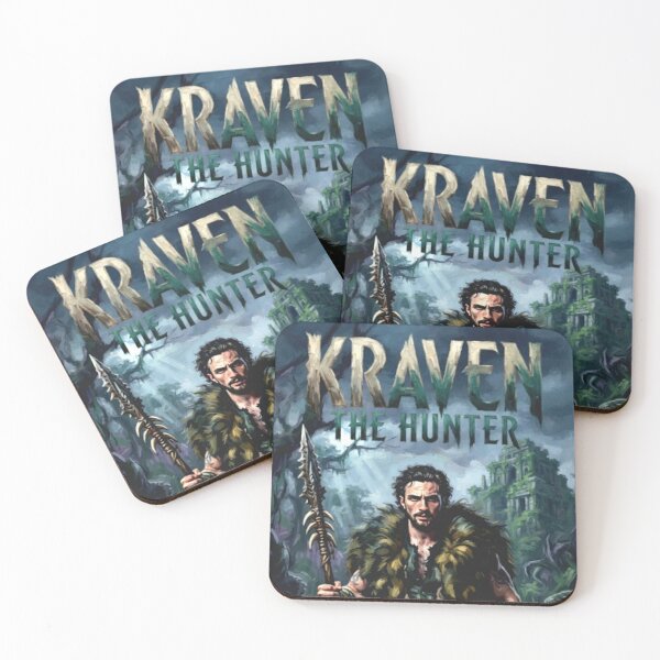 Item preview, Kraven The Hunter Retro Action Adventure Tribute Art Poster designed and sold by Art's Diner.
