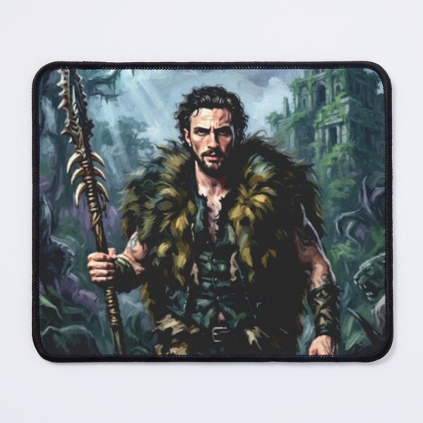 Item preview, Kraven The Hunter Retro Action Adventure Tribute Art Poster designed and sold by Art's Diner.
